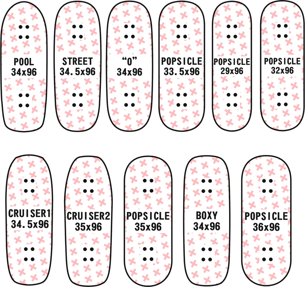 DK Fingerboard Complete w/Urethane Wheels - Burnout