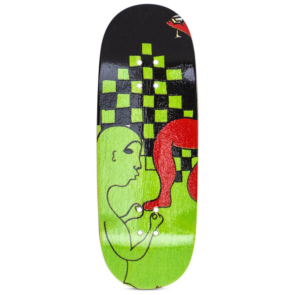 DK Real Wear Fingerboard Deck - Wine Lime – The Vault Pro Scooters