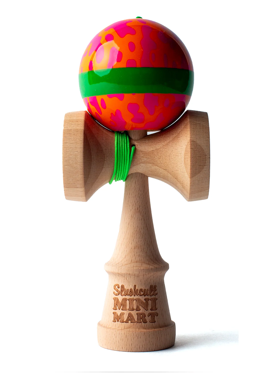 Slushcult x Sweet Mini Kendama - Cow Camo Green Stripe