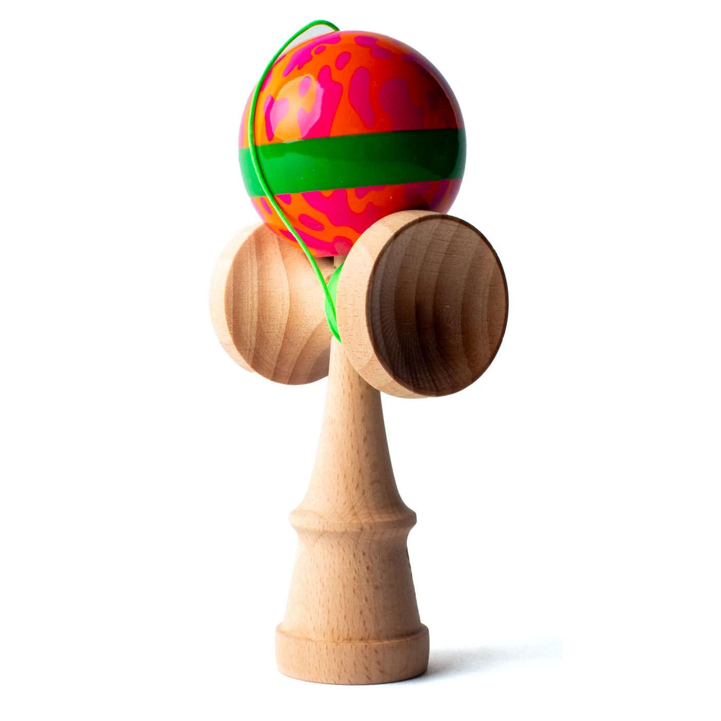 Slushcult x Sweet Mini Kendama - Vaca Camo Verde Raya