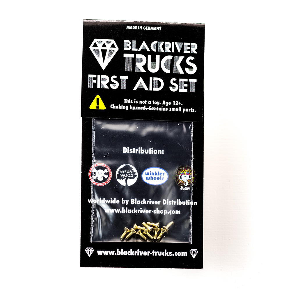 Blackriver First Aid Fingerboard Truck Screws