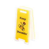 GGC Fingerboard Ramp - Keep Shredding Sign