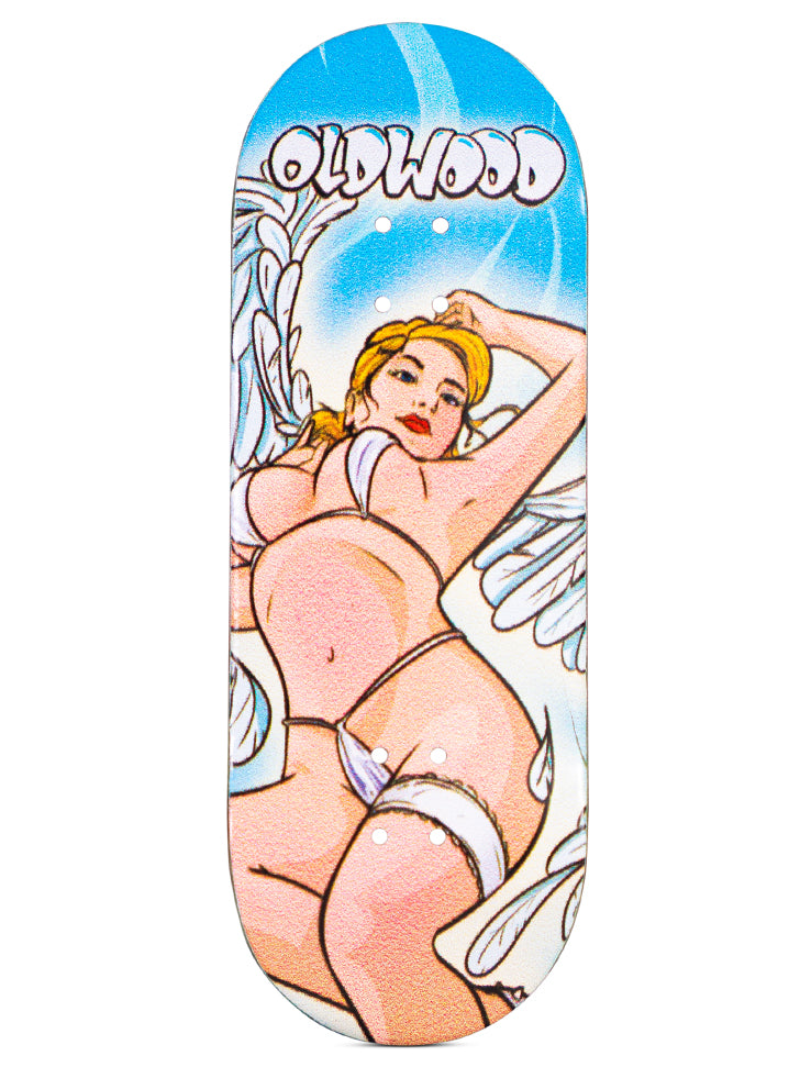 Oldwood Fingerboard Deck - Angel