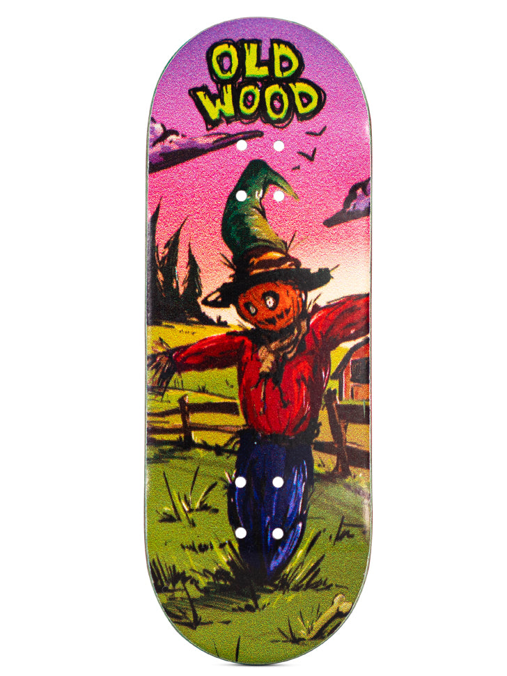 Oldwood Fingerboard Deck - Pumpkin