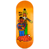 Red Wolf Fingerboard Deck - Bert and Ernie