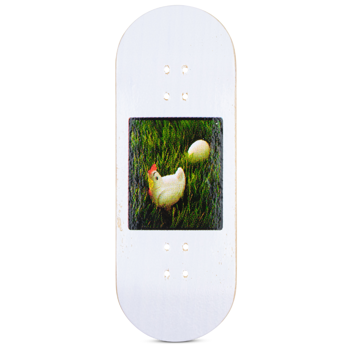 Red Wolf Fingerboard Deck - Chicken