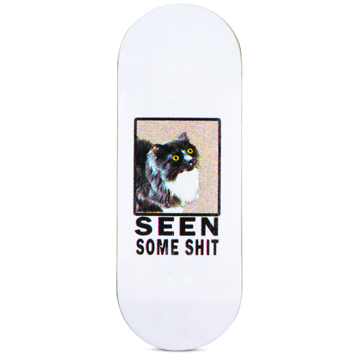 Red Wolf Fingerboard Deck - Seen Some