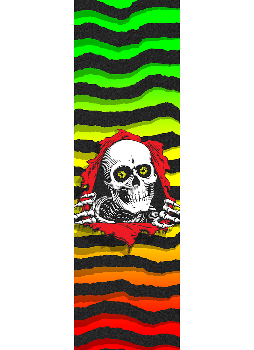 Powell Ripper Grip Tape - Rasta – The Vault Pro Scooters