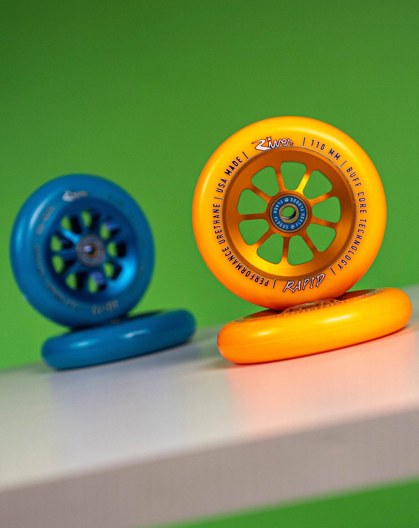 River Sunset Rapids Wheels