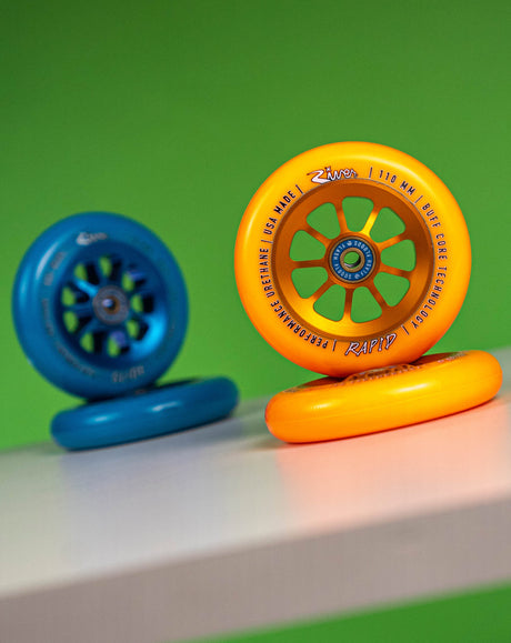 River Sunset Rapids Wheels