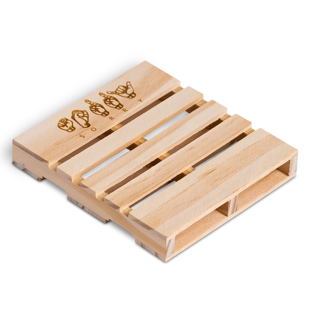 Sorry Fingerboard Ramp - Pallet w/ASL Logo