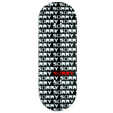 Sorry Fingerboard Deck - Blur