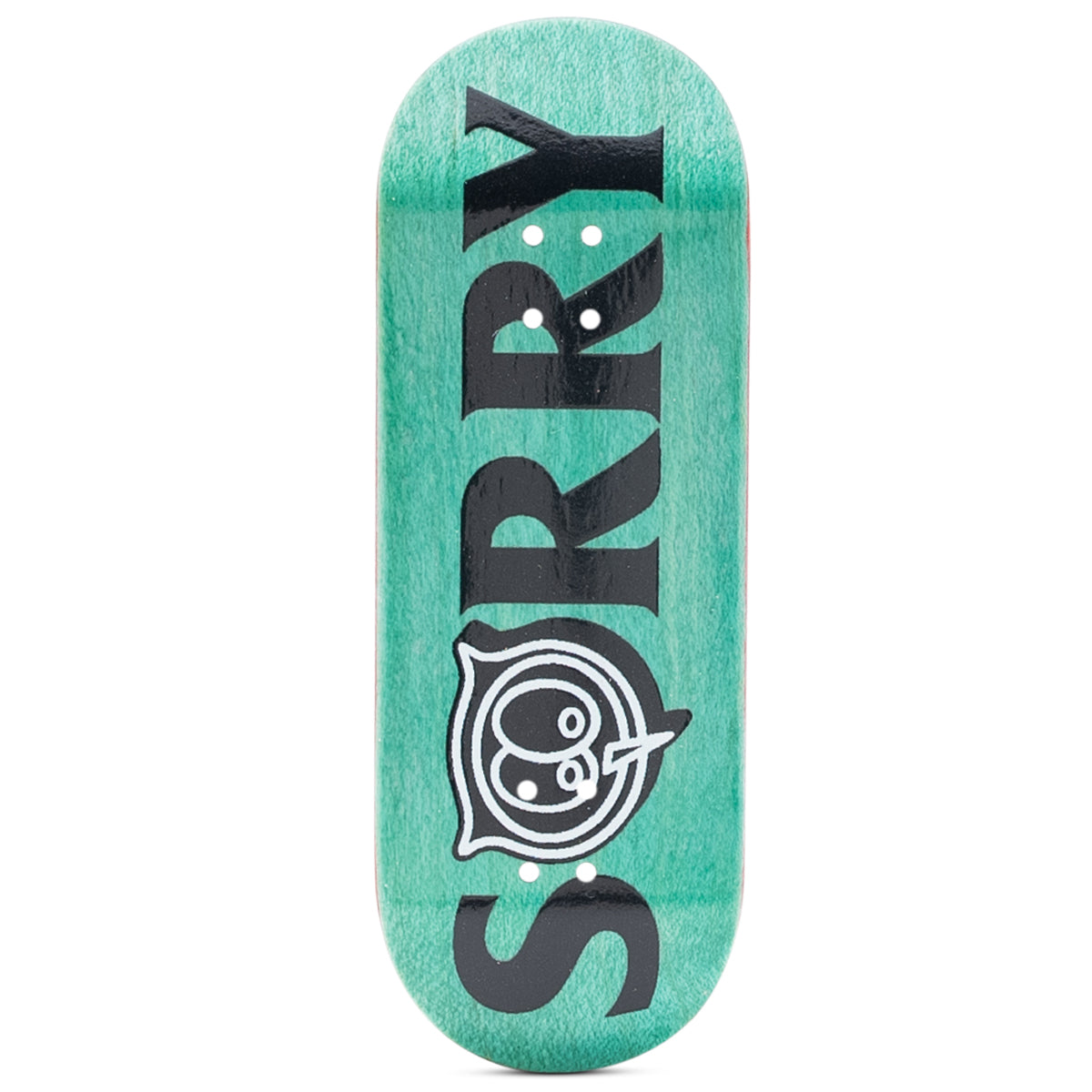 Sorry Fingerboard Deck - Green Sorry x Awake Collab