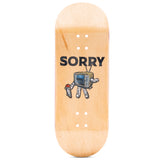 Sorry Fingerboard Deck - Wood TV Dude