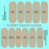 Sorry Fingerboard Deck - Blur