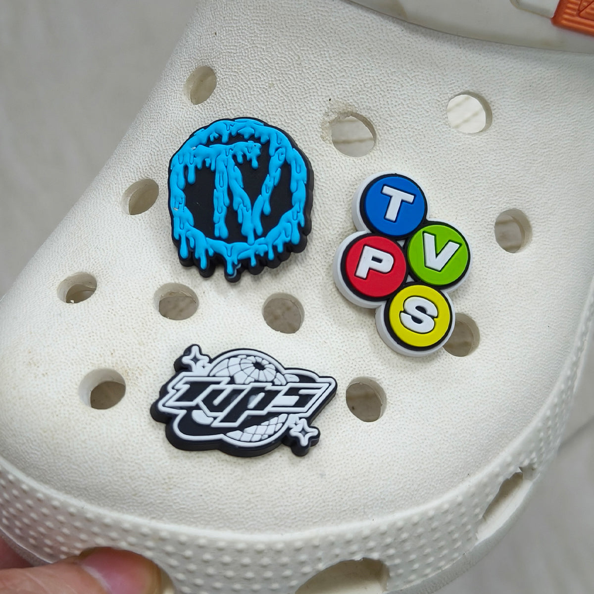 TV Croc Charms