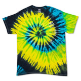 Camiseta con efecto tie-dye tropical de TV