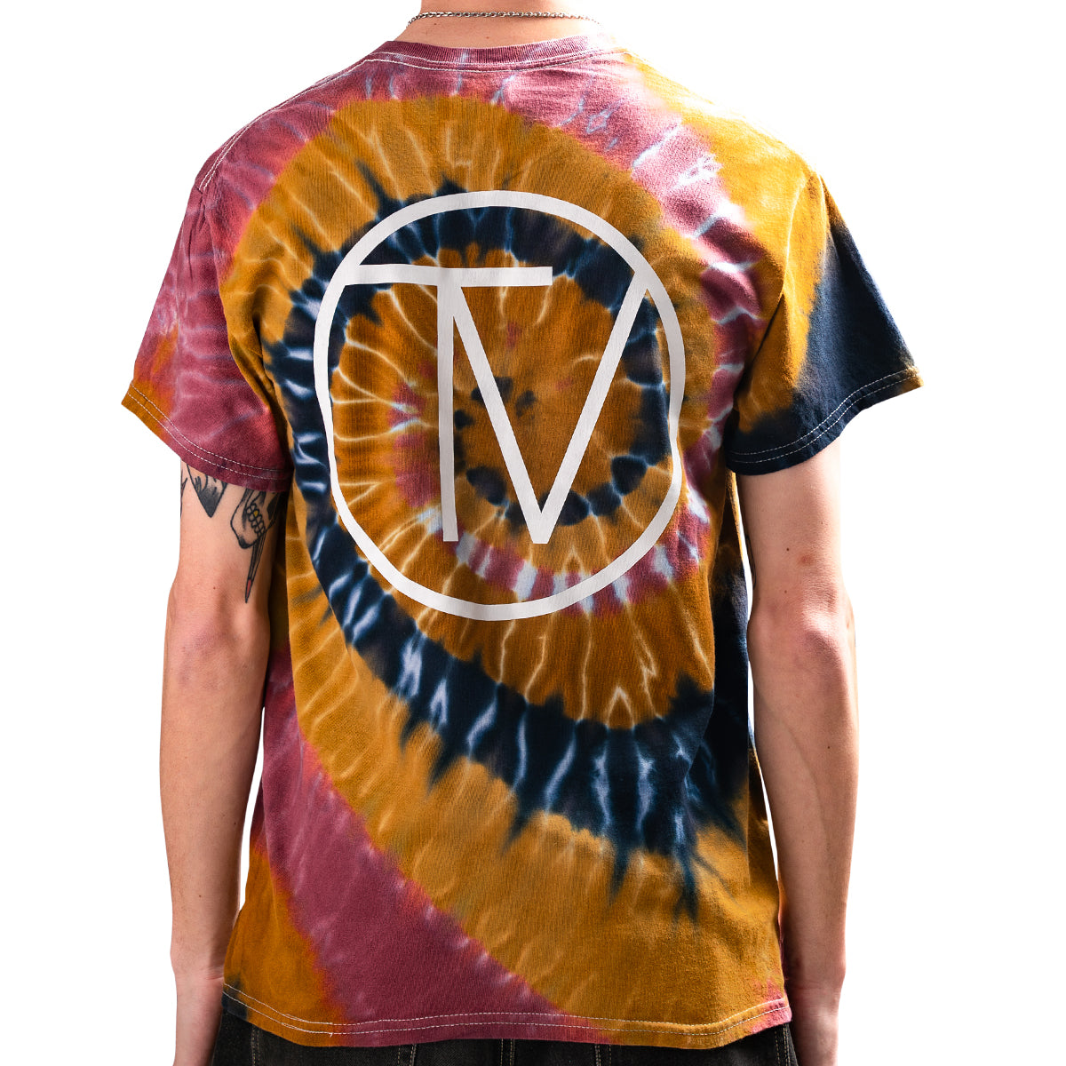 Camiseta con efecto tie-dye de TV Tucson