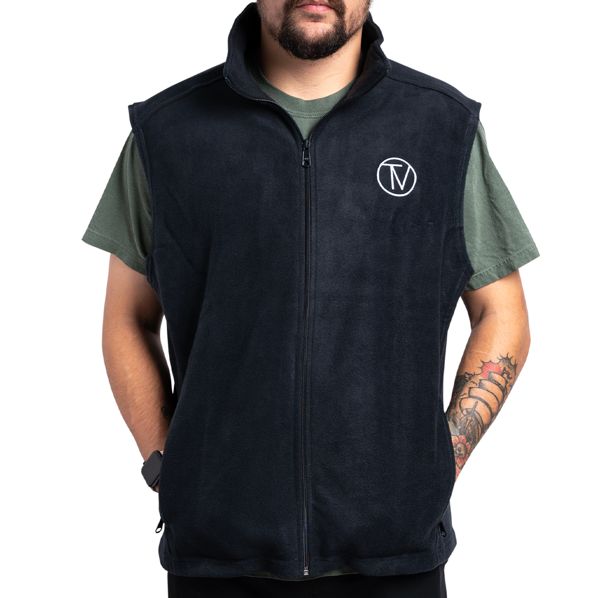 TV Fleece Vest – The Vault Pro Scooters TV Fleece Vest – The Vault Pro Scooters