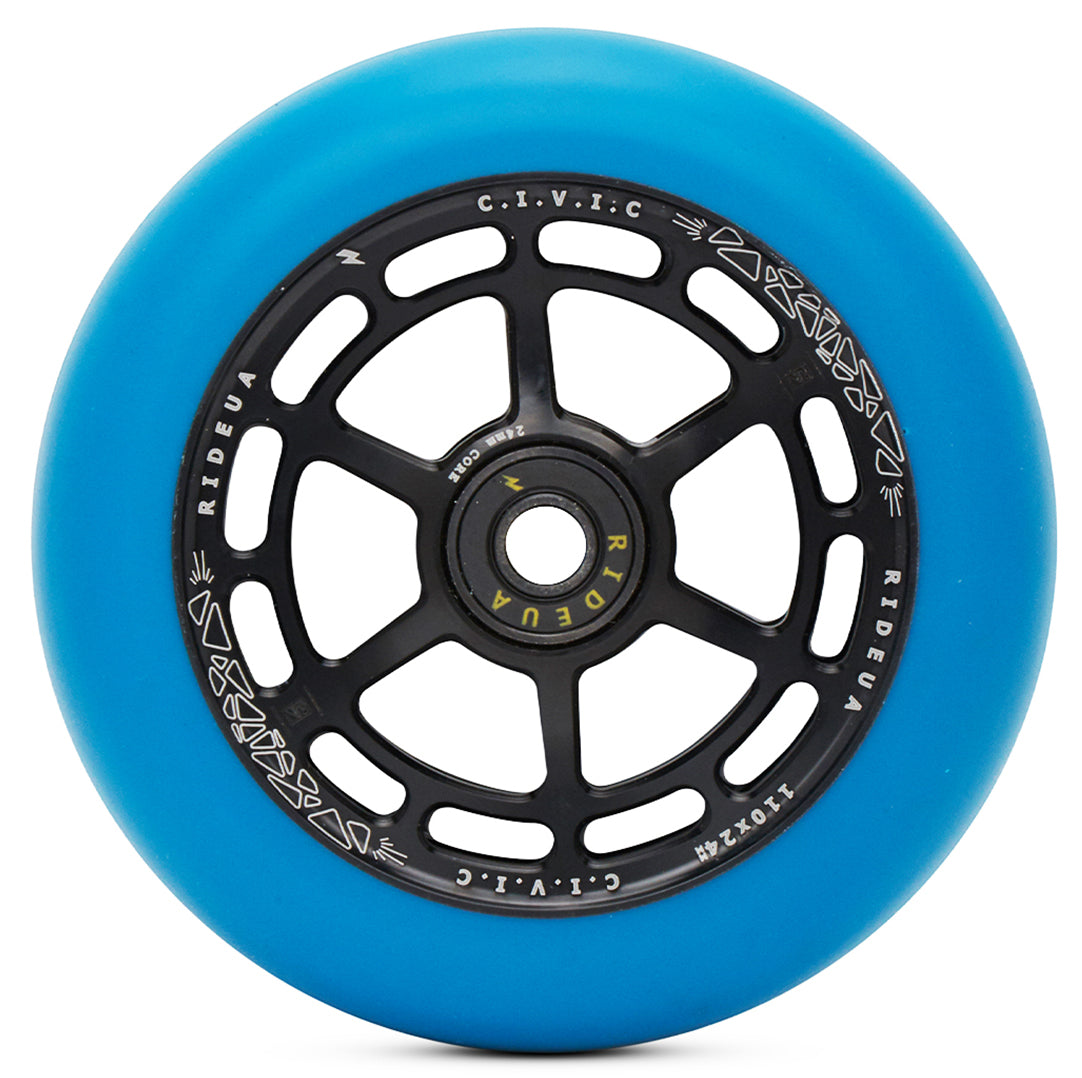 Ruote Professionali Per Scooter UrbanArtt 120x24 Mm: Scatto Morbido E Scorrevolezza Assoluta