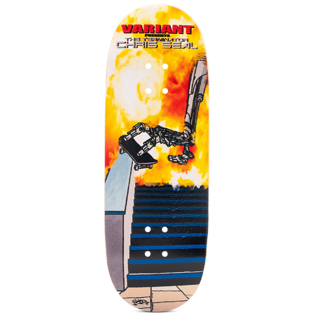 Variant Fingerboard Deck - Chris Terminator – The Vault Pro Scooters