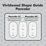 VividWood Fingerboard Pancake Deck - Less is More