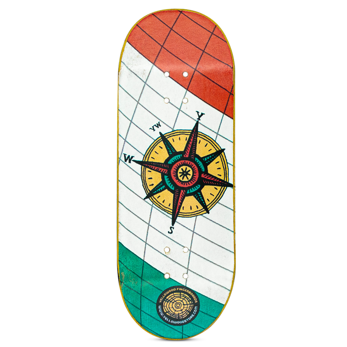 Yellowood Fingerboard Deck - Compass