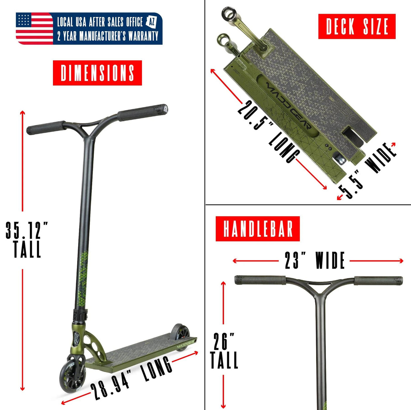 Madd Gear Origin 550 Pro Scooter