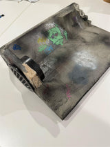 Clearance WhytMykConcrete Fingerboard Ramp - Mini Ditch - Left