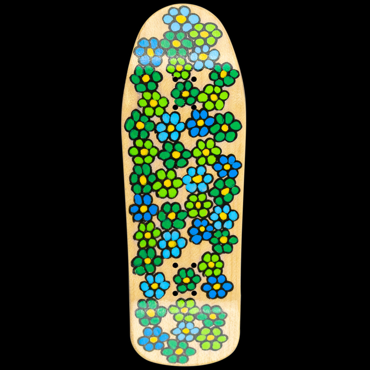 Grow Fingerboard Deck - Natural Rocket