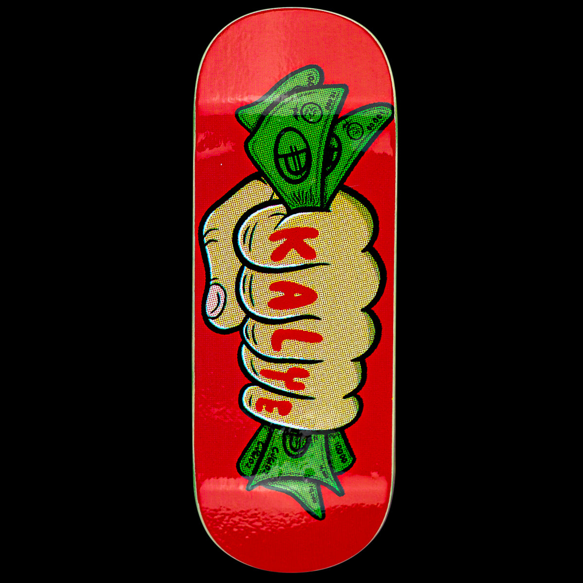 Kalye Fingerboard Deck - Money Grab