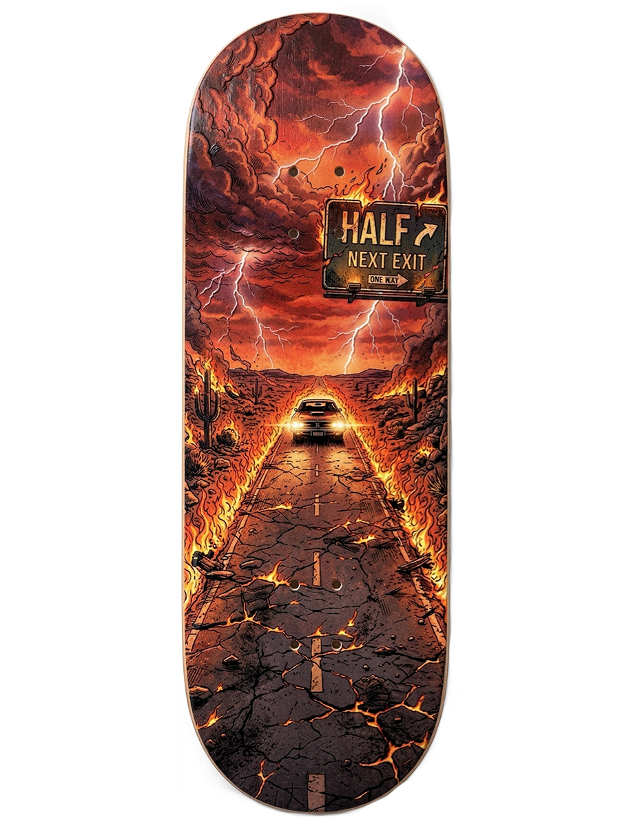 Half Fingerboard Deck - Highway 2 Half