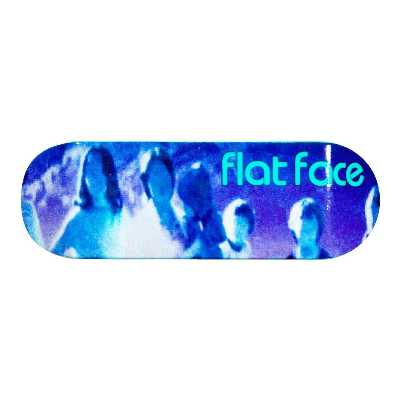 FlatFace x Duck Decks D-16 Polycabonate Fingerboard Deck - Board of Canada SE Purple Edition