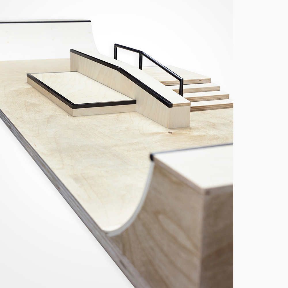 Tiny Ramp Co Mini Fingerboard Park - Foundation Plaza