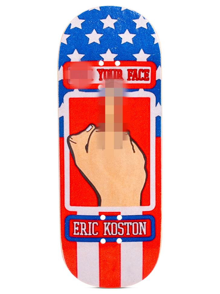 Board Kennel Fingerboard Deck - Koston Middle Finger