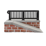Silent Obstacles Fingerboard Ramp - Silent Ramp + Rail