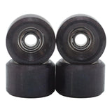 FlatFace x Blistered G1 Bearing Fingerboard Wheels - Black Sparkle Heatshift into Translucent Black Sparkle