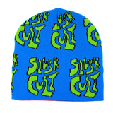 Gorro reversible con calavera de Slushcult