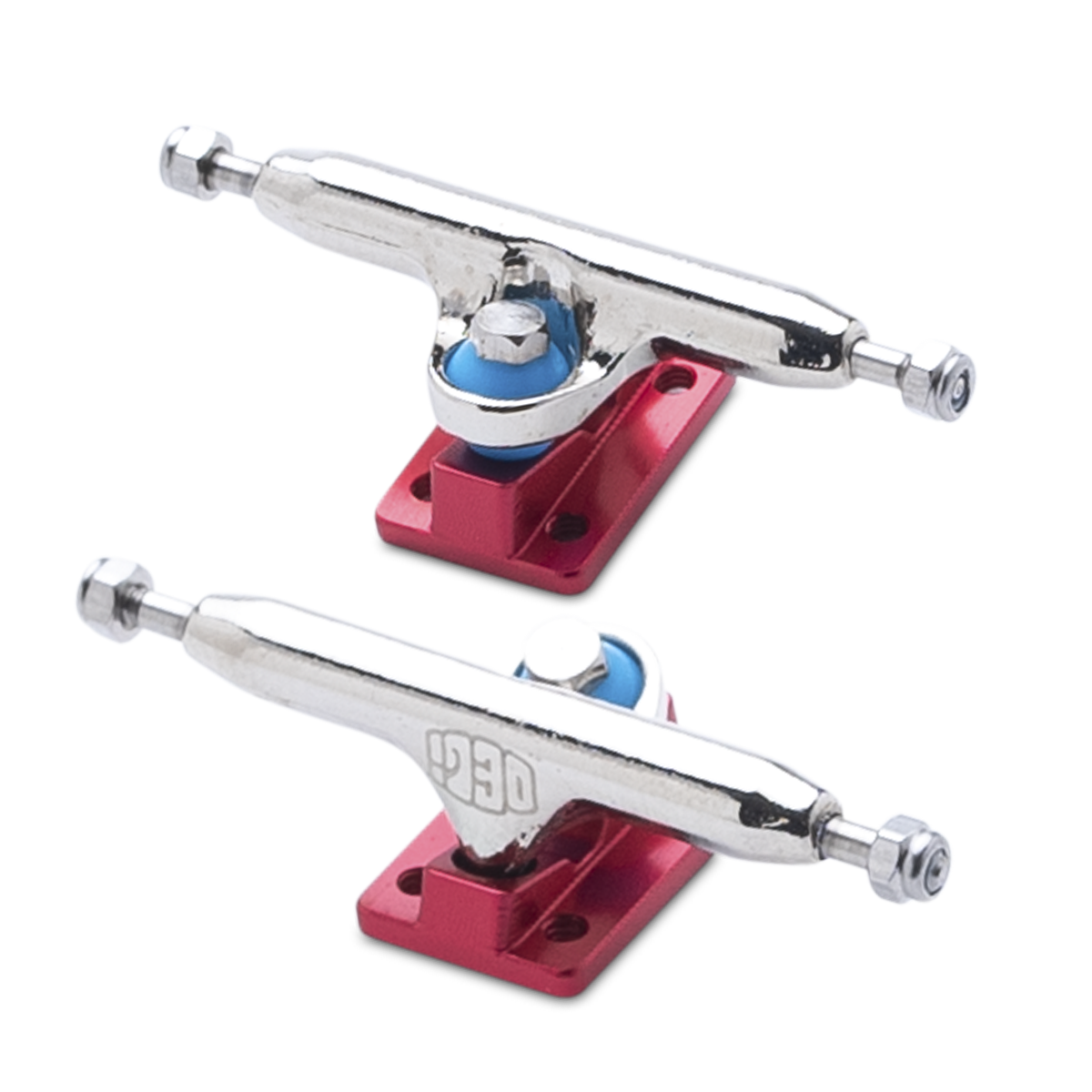 DeliDecks T2 Fingerboard Trucks - Hex Hybrid Trux 34mm