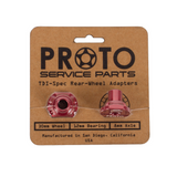PROTO UFO Rear Wheel Adapters - 12STD