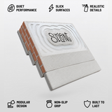 Silent Obstacles Fingerboard Ramp - Silent Stairset Rail