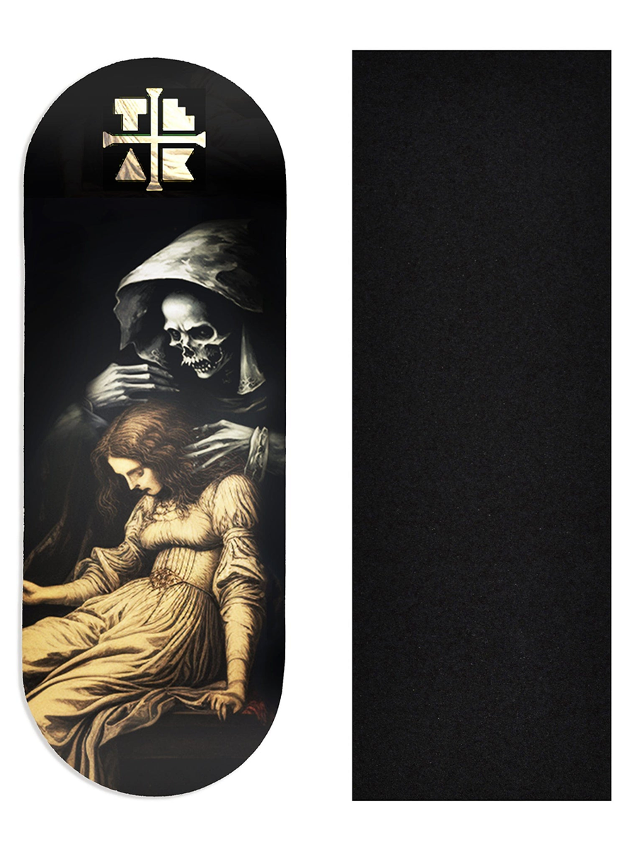 Teak Tuning Fingerboard Deck - The Visit