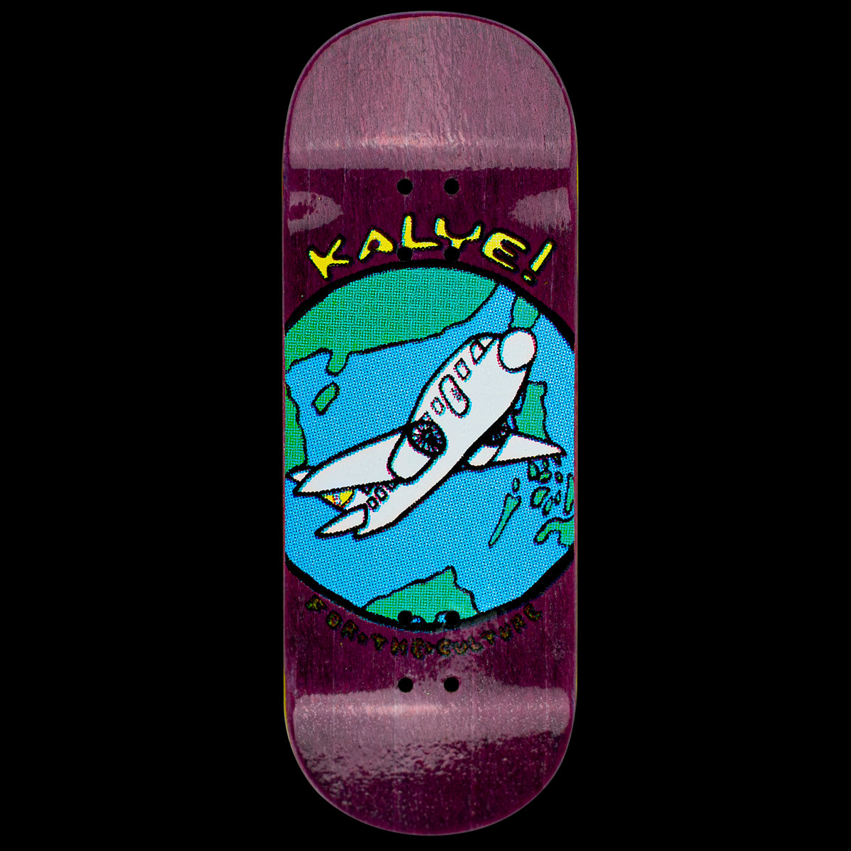 Kalye Fingerboard Deck - Round Trip