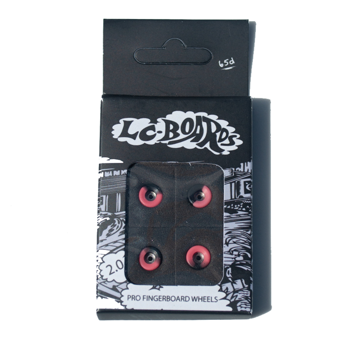 LC Boards 65D Fingerboard Wheels - Bowl 2.0