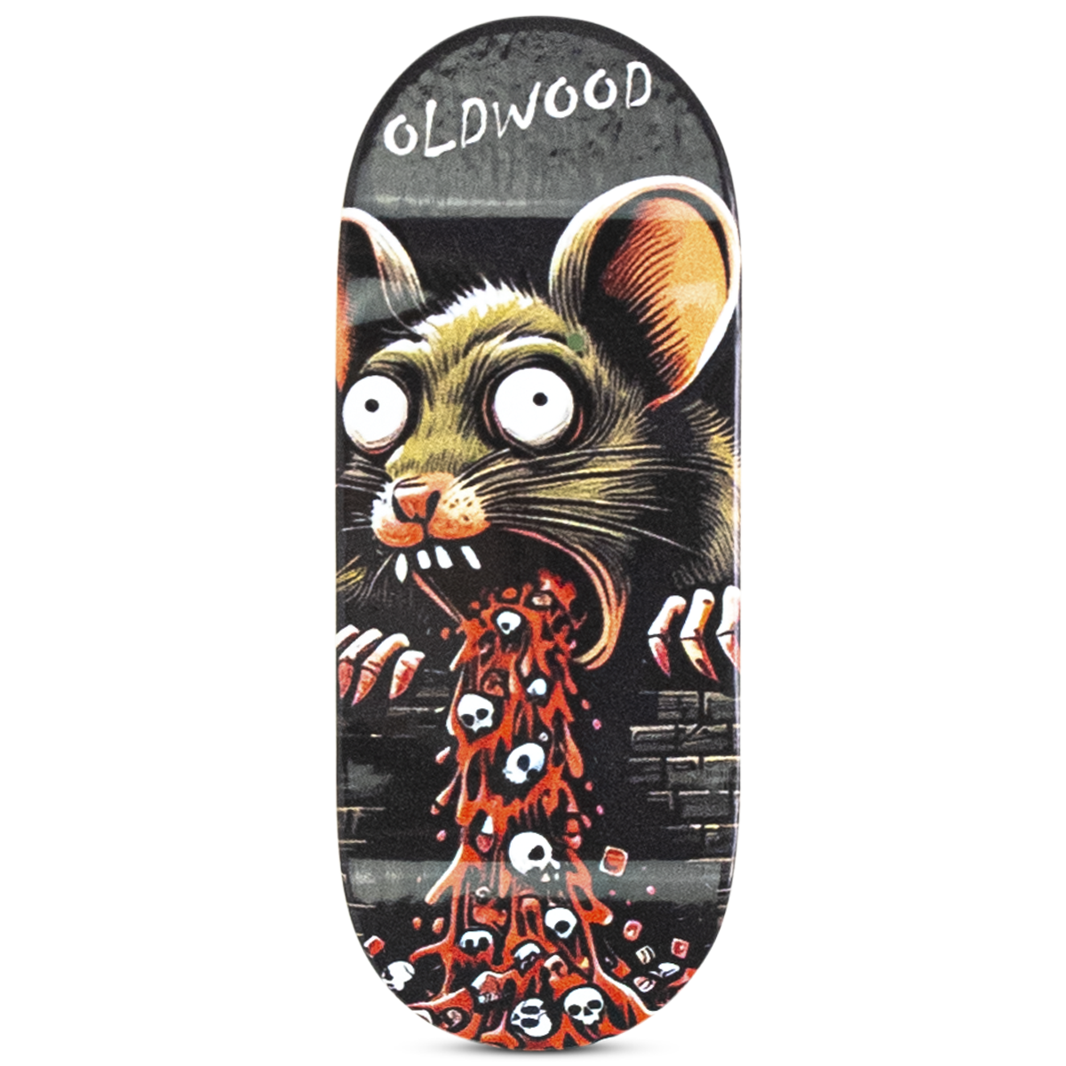 Oldwood Fingerboard Deck - Sick rat