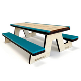 Teak Tuning Fingerboard Ramp - Picnic Table w/ Acrylic Surface