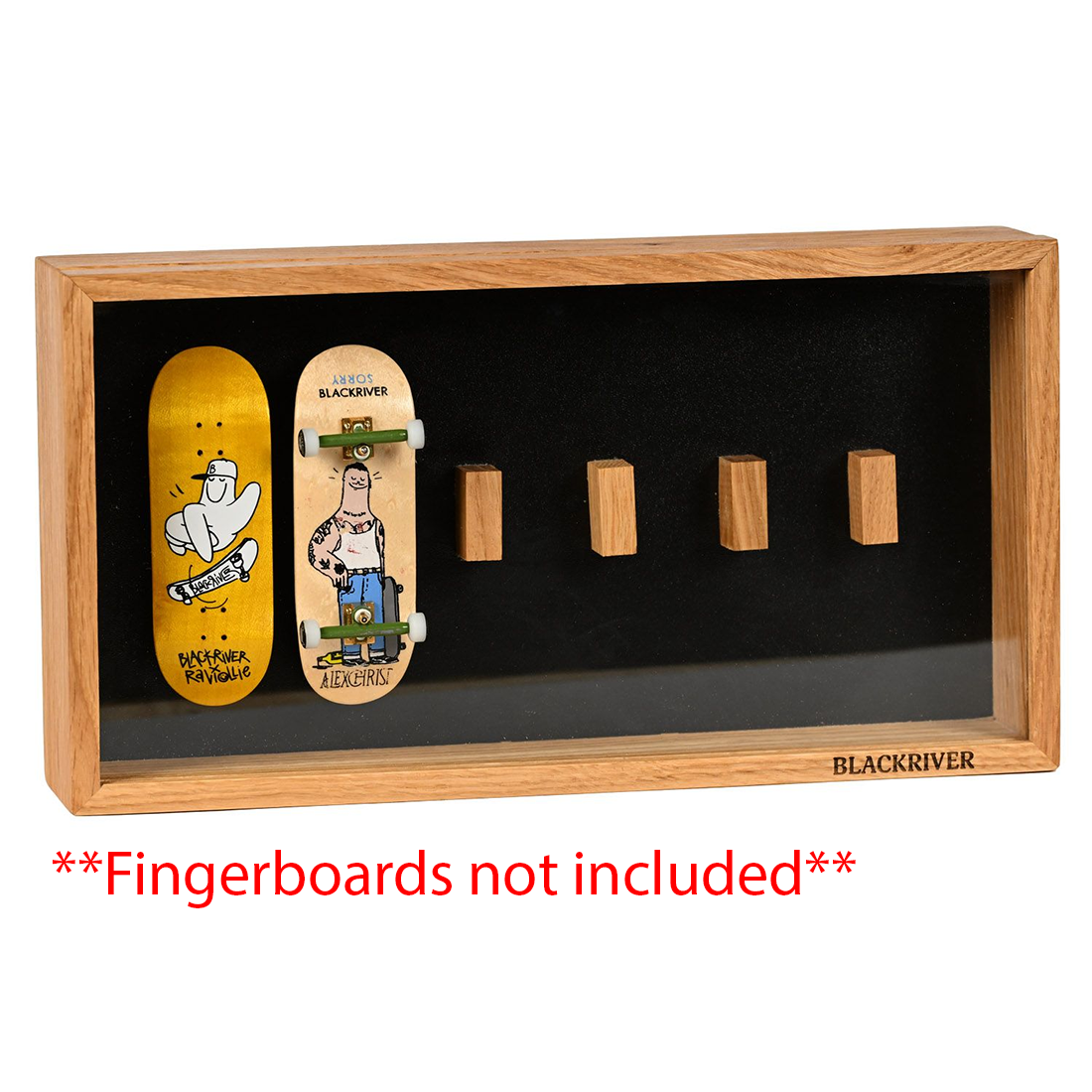 Blackriver Fingerboard Display Case - 6 Boards
