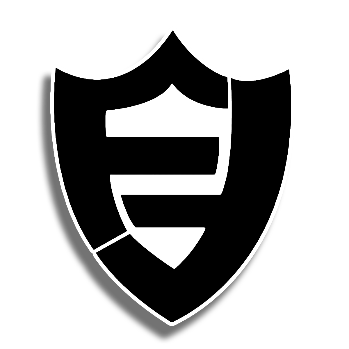 FlatFace Logo Sticker
