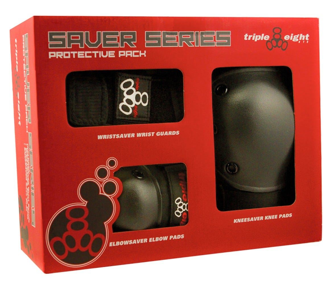 Triple Eight Saver Series 3 Pack Pads – The Vault Pro Scooters