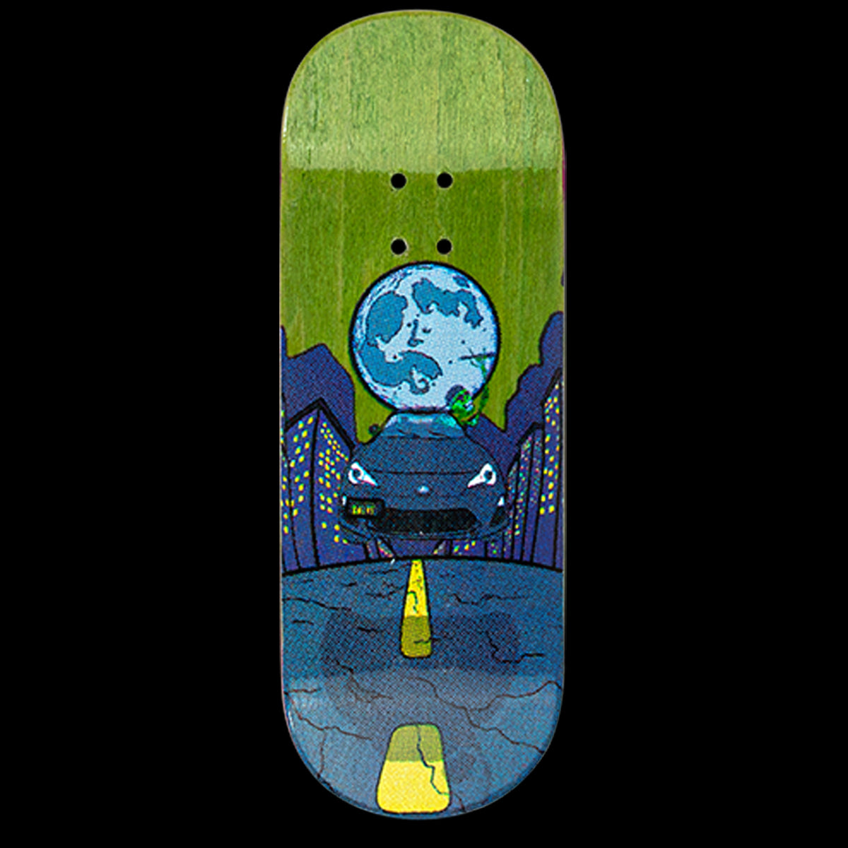 Kalye Fingerboard Deck - Road Trip G